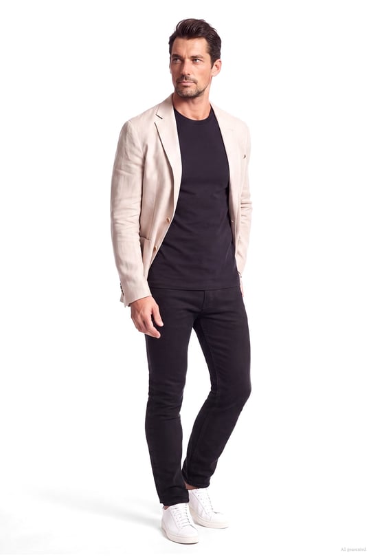 Paul Shark Paul Shark Erkek Normal Kalıp Düz Paça Esnek Denim Siyah Pantolon 16314143-J11