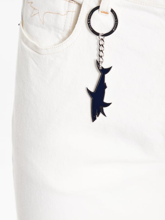 Paul Shark Paul Shark Erkek Pamuklu Marka  Logolu Beyaz Jeans 23414102-010