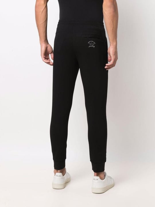 Paul Shark Paul Shark Erkek Pamuklu Regular Fit Düz Siyah Eşofman Altı 11311814-011