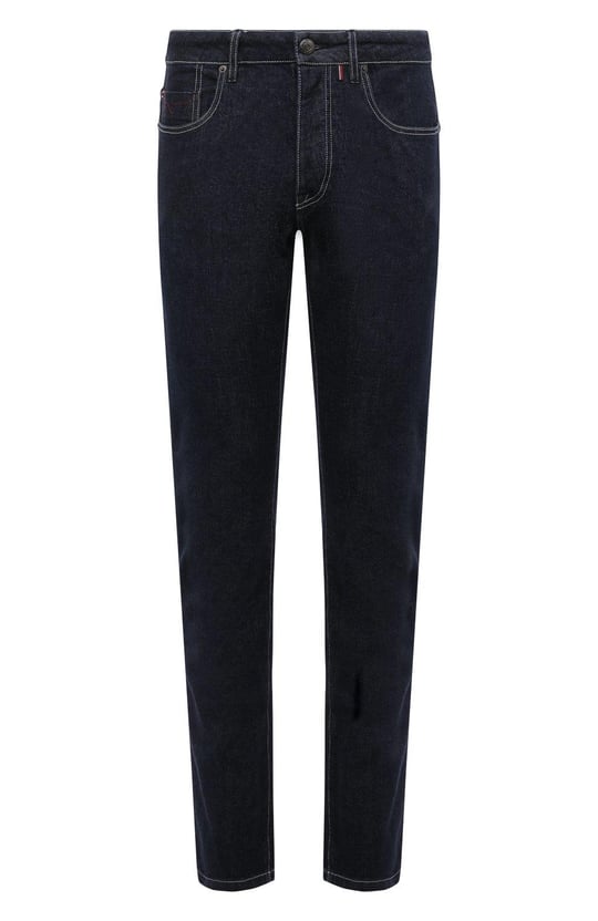 Paul Shark Paul Shark Erkek Pamuklu Regular Fit Düz Lacivert Jeans 23414100-003