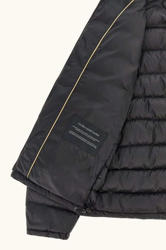 Paul Shark Paul Shark Erkek Pamuklu Regular Fit Kapitoneli Kapüşonlu Fermuarlı Siyah Ceket 99312008A-011