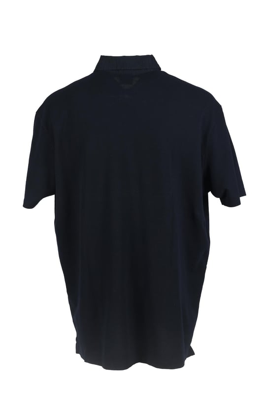 Paul Shark Paul Shark Erkek Pamuklu Regular Fit Düz Kısa Kollu Lacivert Polo Yaka T-Shirt 21411277A-013