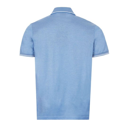 Paul Shark Paul Shark Erkek Polo Yaka Düğme Kapamalı Kısa Kollu Mavi Polo Yaka T-Shirt 21411218-209