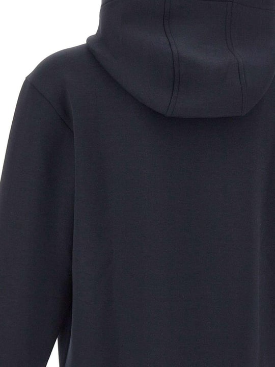 Paul Shark Paul Shark Erkek Regular Fit Kapüşonlu Yaka Uzun Kollu Lacivert Sweatshirt 15311852-050