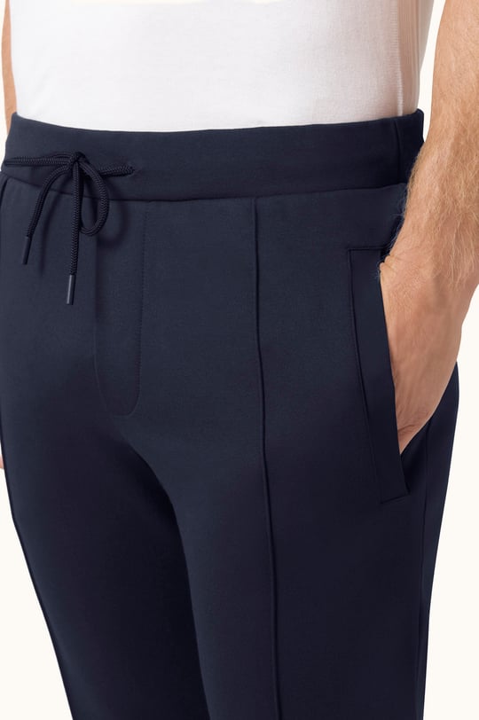 Paul Shark Paul Shark Erkek Regular Fit Kapüşonlu Çift Yönlü Fermuarlı Beli Lastikli Lacivert Eşofman Takımı 16311903-050