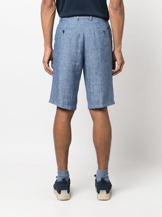 Paul Shark Paul Shark Erkek Regular Fit Düz Mavi BERMUDA 23414042-118
