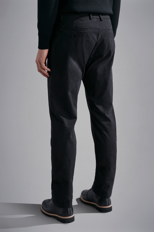Paul Shark Paul Shark Erkek Regular Fit Normal Bel Siyah Pantolon 14314048-011