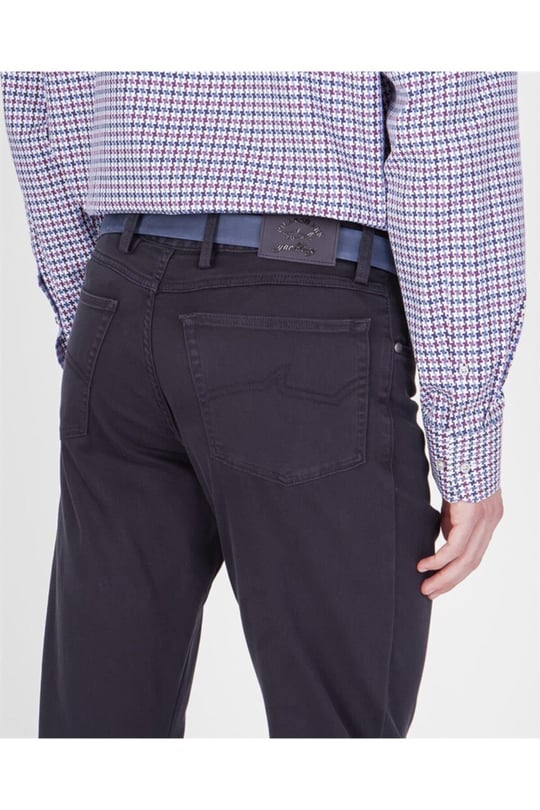 Paul Shark Paul Shark Erkek Slim Fit Normal Bel Pamuklu Lacivert Pantolon 11314024-050