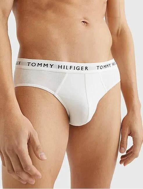 Tommy Hilfiger Tommy Hilfiger Erkek Beli Lastikli Logolu Rahat Kesim Siyah-Beyaz-Gri Boxer UM0UM02206-0TG