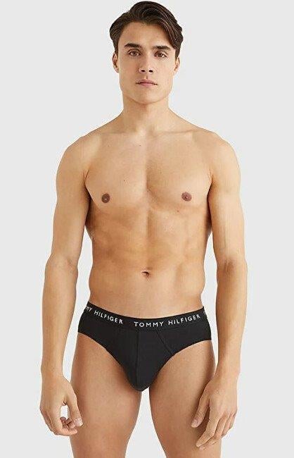 Tommy Hilfiger Tommy Hilfiger Erkek Beli Lastikli Logolu Rahat Kesim Siyah-Beyaz-Gri Boxer UM0UM02206-0TG