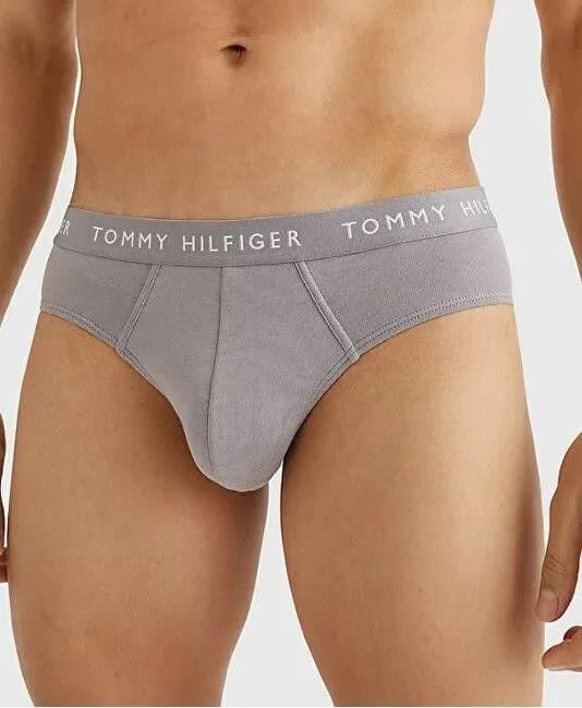 Tommy Hilfiger Tommy Hilfiger Erkek Beli Lastikli Logolu Rahat Kesim Siyah-Beyaz-Gri Boxer UM0UM02206-0TG