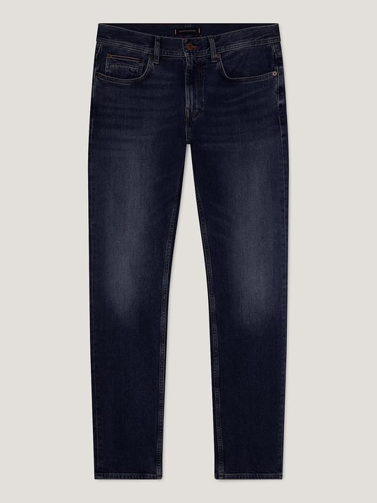 Tommy Hilfiger Tommy Hilfiger Erkek Denim Normal Belli Düz Model Günlük Kullanım Mavi Jeans MW0MW15600-1AW
