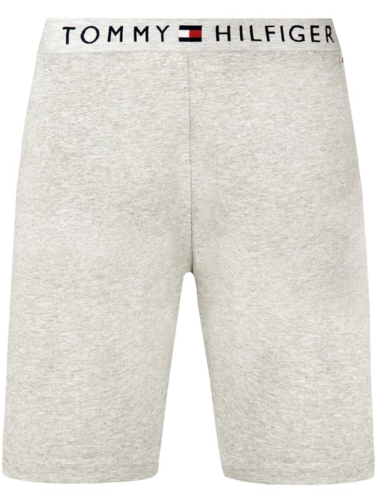 Tommy Hilfiger Tommy Hilfiger Erkek Dokuma Kumaş  Normal Bel  Düz Model Gri Şort UM0UM01203-004