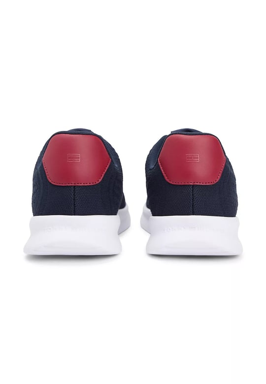 Tommy Hilfiger Tommy Hilfiger Erkek Düşük Bilekli Rahat Tekstil Ön Yüzeyli Lacivert Sneaker FM0FM05755-DW5