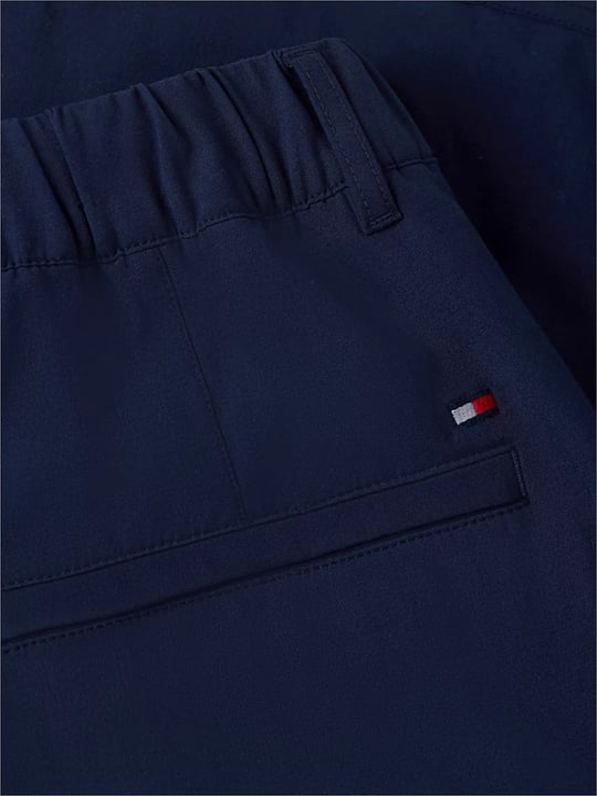 Tommy Hilfiger Tommy Hilfiger Erkek Düğme Kapama Normal Bel Kısa Boy Cep Detay Lacivert Şort MW0MW42354-DCC