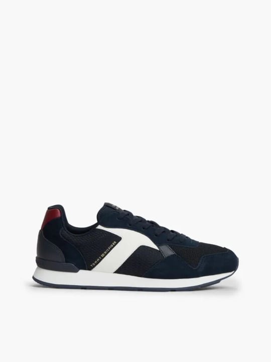 Tommy Hilfiger Tommy Hilfiger Erkek Karma Dokulu File Panelli Eva Tabanlı Lacivert Sneaker FM0FM06001-0GY