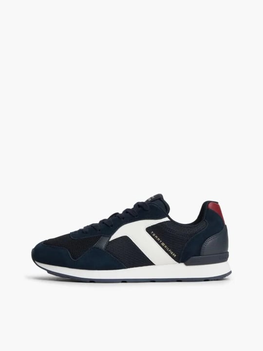Tommy Hilfiger Tommy Hilfiger Erkek Karma Dokulu File Panelli Eva Tabanlı Lacivert Sneaker FM0FM06001-0GY