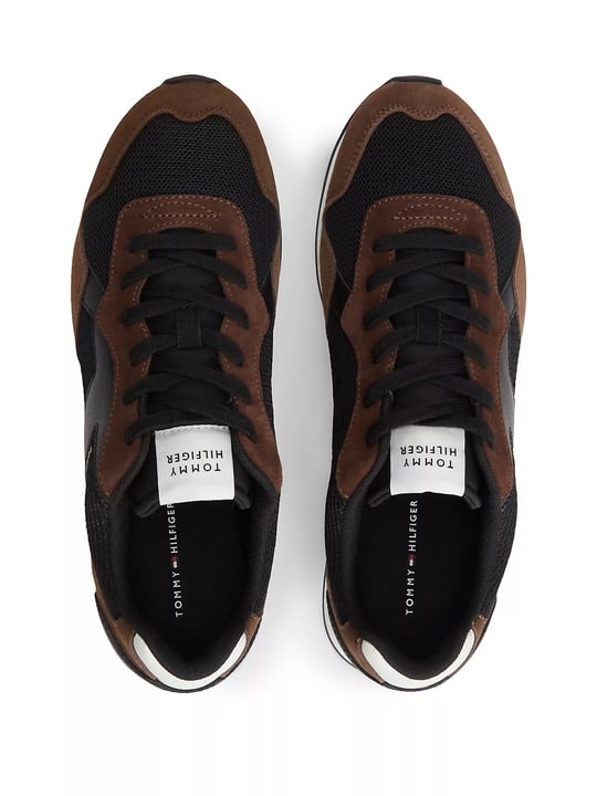 Tommy Hilfiger Tommy Hilfiger Erkek Karma Dokulu File Panelli Eva Tabanlı Kahverengi Sneaker FM0FM06001-GV0