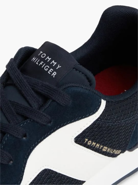 Tommy Hilfiger Tommy Hilfiger Erkek Karma Dokulu File Panelli Eva Tabanlı Lacivert Sneaker FM0FM06001-0GY
