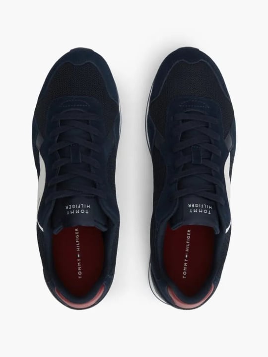 Tommy Hilfiger Tommy Hilfiger Erkek Karma Dokulu File Panelli Eva Tabanlı Lacivert Sneaker FM0FM06001-0GY