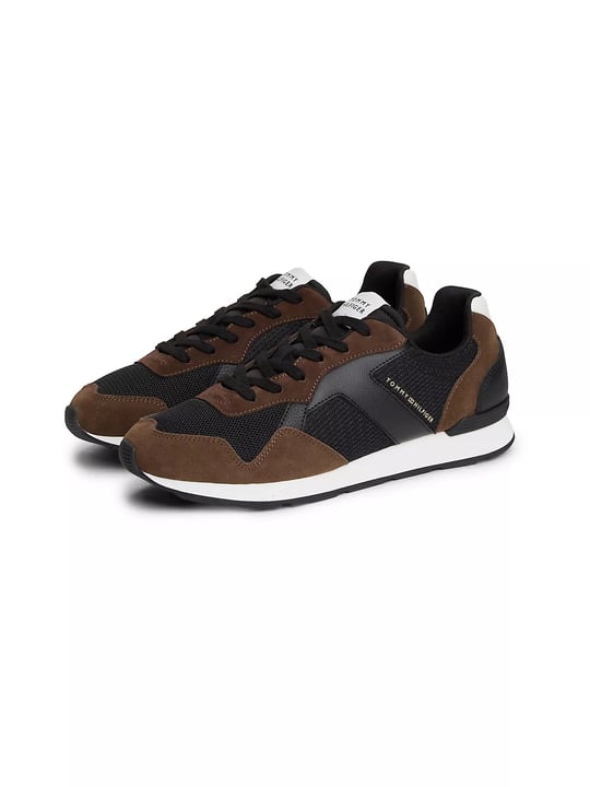 Tommy Hilfiger Tommy Hilfiger Erkek Karma Dokulu File Panelli Eva Tabanlı Kahverengi Sneaker FM0FM06001-GV0