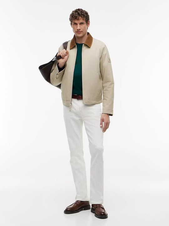 Tommy Hilfiger Tommy Hilfiger Erkek Logolu Yuvarlak Yakalı Uzun Kollu Günlük Kullanım Yeşil Kazak MW0MW28046-MQ8