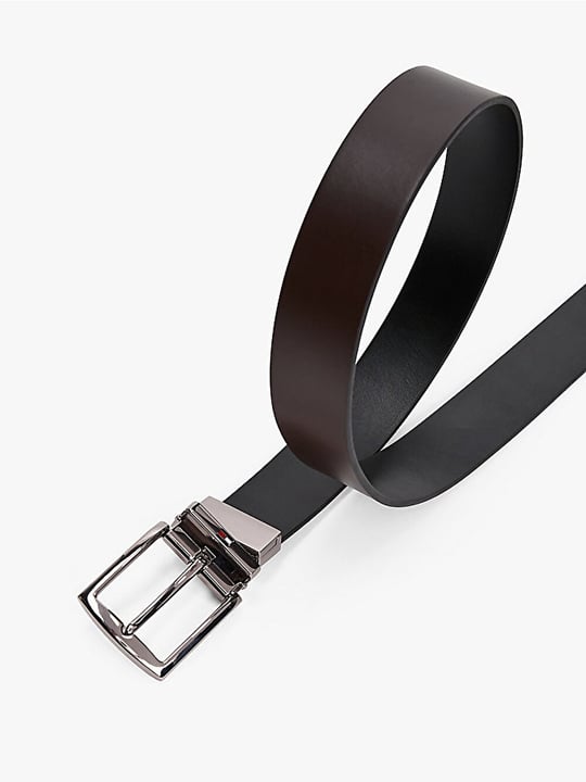 Tommy Hilfiger Tommy Hilfiger Erkek Metal Tokalı Hakiki Deri Kahverengi Kemer AM0AM13012-0HD
