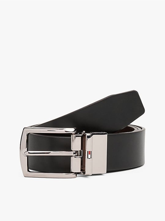 Tommy Hilfiger Tommy Hilfiger Erkek Metal Tokalı Hakiki Deri Kahverengi Kemer AM0AM13012-0HD