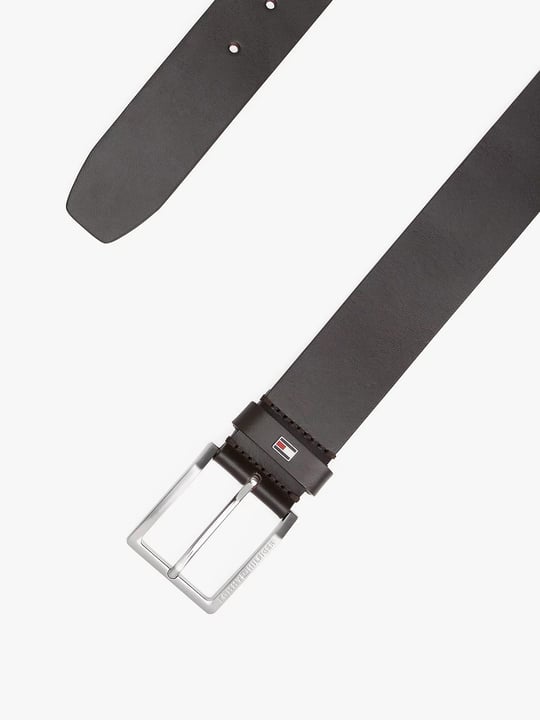 TOMMY HILFIGER Tommy Hilfiger Erkek Metal Tokalı Ayarlanabilir Deri Kahverengi Kemer AM0AM13175-0HD