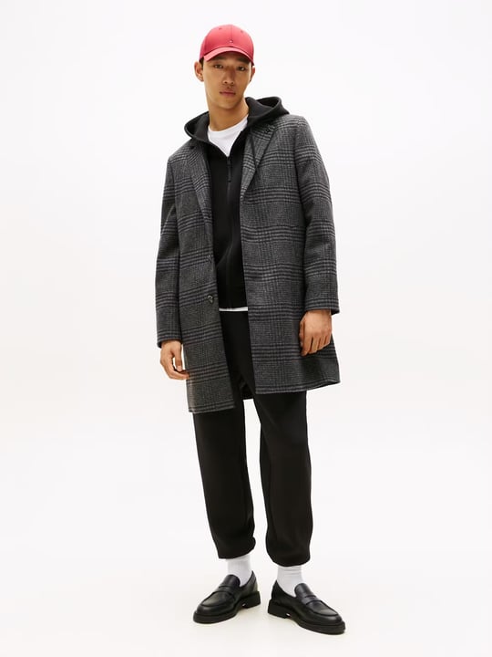 Tommy Hilfiger Tommy Hilfiger Erkek Normal Kalıp Beli ve Paçası Lastikli Pamuklu Siyah Eşofman Altı MW0MW41357-BDS