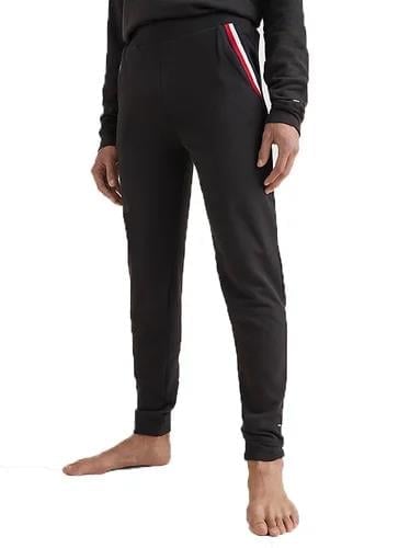 Tommy Hilfiger Tommy Hilfiger Erkek Paçası Ve Beli Lastikli Logolu Siyah Eşofman Altı UM0UM02352-BDS