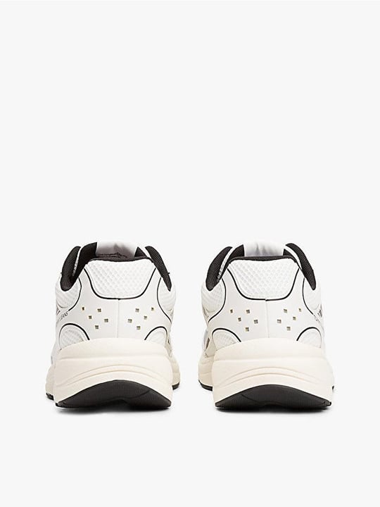 TOMMY HILFIGER Tommy Hilfiger Erkek Yüksek Rahat Taban Nefes Alabilen File Detaylı Siyah Sneaker EM0EM01594-BDS