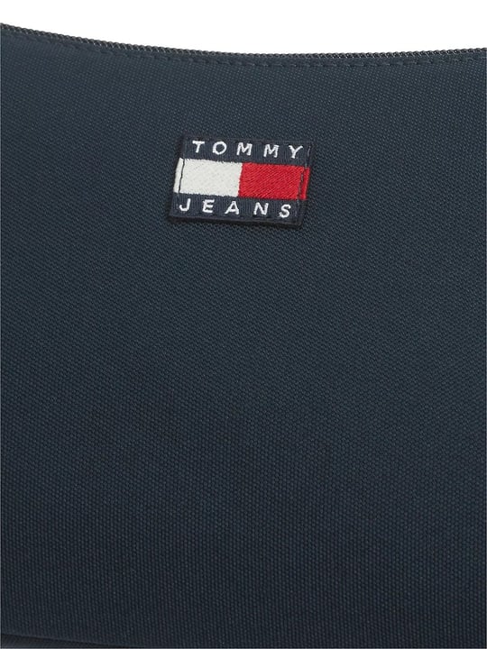 Tommy Hilfiger Tommy Hilfiger Kadın Ayarlanabilir Askılı İkonik Bayrak Logo Etiketli Fermuarlı İç Cepli Lacivert Çanta AW0AW18768-C1G