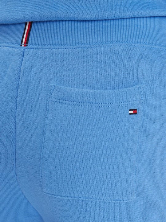 Tommy Hilfiger Tommy Hilfiger Kadın Dokuma Kumaş  Normal Bel  Düz Model Mavi Pantolon WW0WW38690-C30