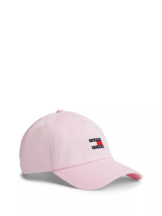 Tommy Hilfiger Tommy Hilfiger Kadın İkonik Bayrak Logolu Ayarlanabilir Tokalı Pembe Şapka AW0AW16991-TOI