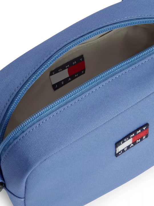 Tommy Hilfiger Tommy Hilfiger Kadın Logo Baskılı Ayarlanabilir Omuz Askılı Logo Etiketli Mavi1 Omuz Çantası AW0AW18769-C4L