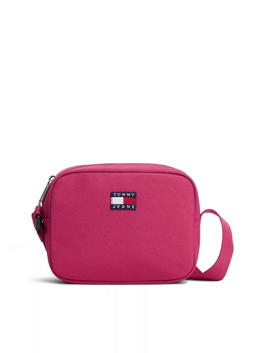 Tommy Hilfiger Tommy Hilfiger Kadın Logo Baskılı Ayarlanabilir Omuz Askılı Logo Etiketli Pembe Omuz Çantası AW0AW18769-TN6