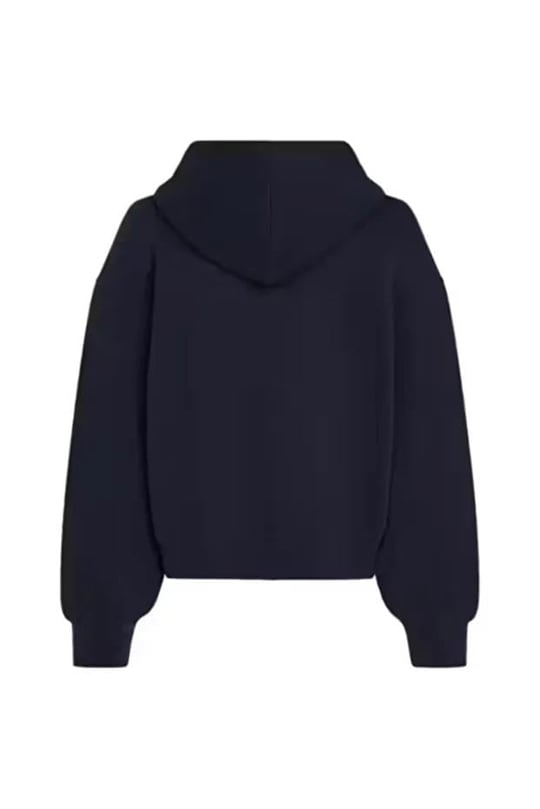 Tommy Hilfiger Tommy Hilfiger Kadın Mavi Sweatshirt WW0WW48270-C1G