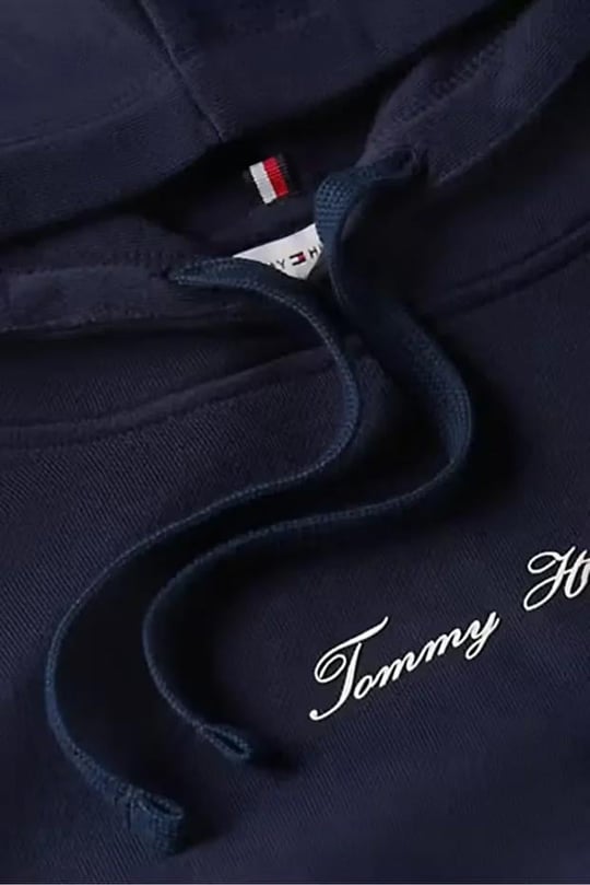 Tommy Hilfiger Tommy Hilfiger Kadın Mavi Sweatshirt WW0WW48270-C1G