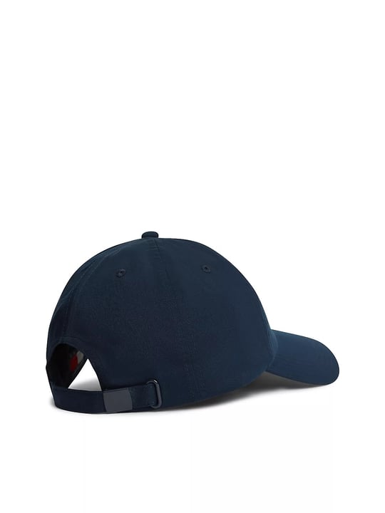 Tommy Hilfiger Tommy Hilfiger Kadın Saf Pamuklu Dimi Kumaş Havalandırma Detaylı Ayarlanabilir Tokalı Lacivert Şapka AW0AW18358-C1G