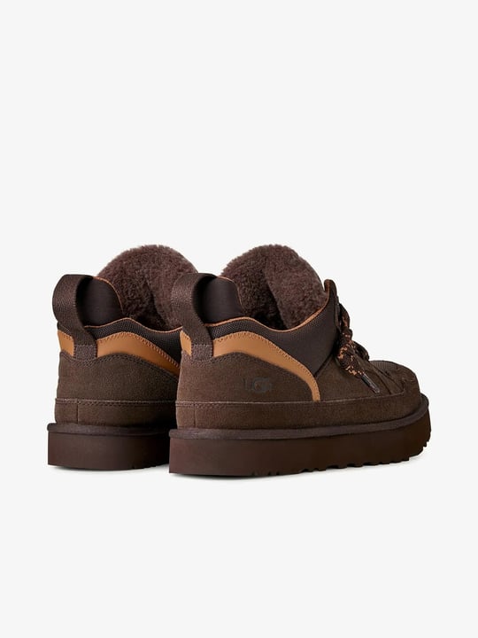 UGG UGG Erkek Süet Detaylı Rahat EVA Tabanlı Deri Kahverengi Sneaker 1170750-DUSTDCCA