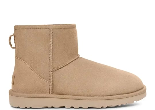 UGG UGG Kadın Düz Taban Logo Baskılı Rahat Spor Stil Kum Bot & Bootie 1016222-SAND