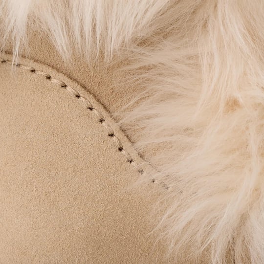 UGG UGG Kadın Esnek ve Rahat Tabanlı %100 Deri Bej Bot & Bootie 1173832-SANDCASTLE