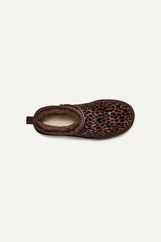 UGG UGG Kadın Kauçuk Tabanlı Leopar Desenli Leopar Bot & Bootie 1158328-LEOPAR