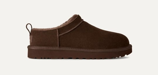 UGG UGG Kadın Rahat Düşük Taban Süet Üst Yüzeyli Kahverengi Terlik 1173891-DUSTEDCOCO