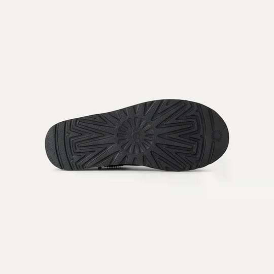 UGG UGG Kadın Rahat Düşük Taban Süet Üst Yüzeyli Siyah Terlik 1173891-BLACK