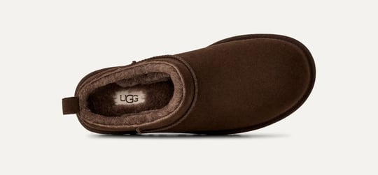 UGG UGG Kadın Rahat Düşük Taban Süet Üst Yüzeyli Kahverengi Terlik 1173891-DUSTEDCOCO