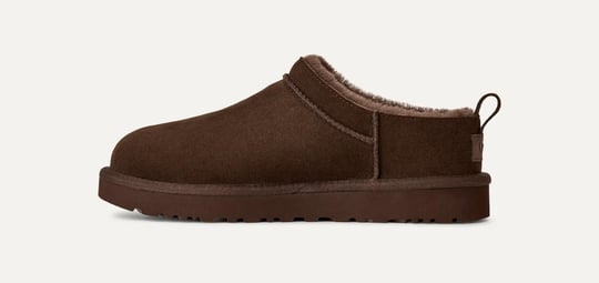 UGG UGG Kadın Rahat Düşük Taban Süet Üst Yüzeyli Kahverengi Terlik 1173891-DUSTEDCOCO