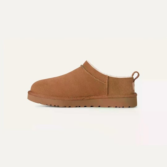UGG UGG Kadın Rahat Düşük Taban Süet Üst Yüzeyli Taba Terlik 1173891-CHESTNUT