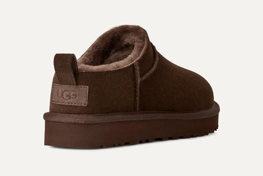 UGG UGG Kadın Rahat Düşük Taban Süet Üst Yüzeyli Kahverengi Terlik 1173891-DUSTEDCOCO